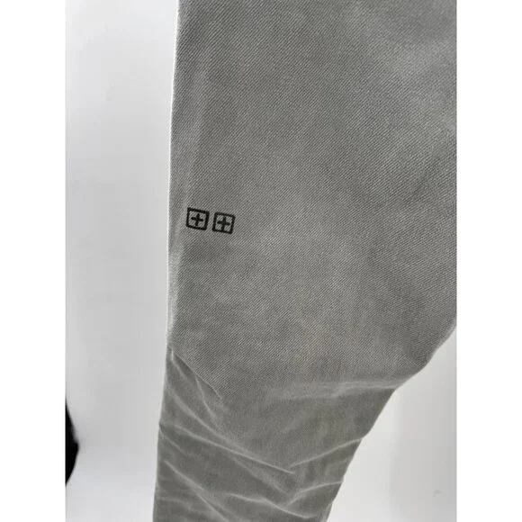 Ksubi Chitch Deep Forest Green Slim Fit Mens Jeans Cotton Blend Decorative Back - Picture 7 of 16